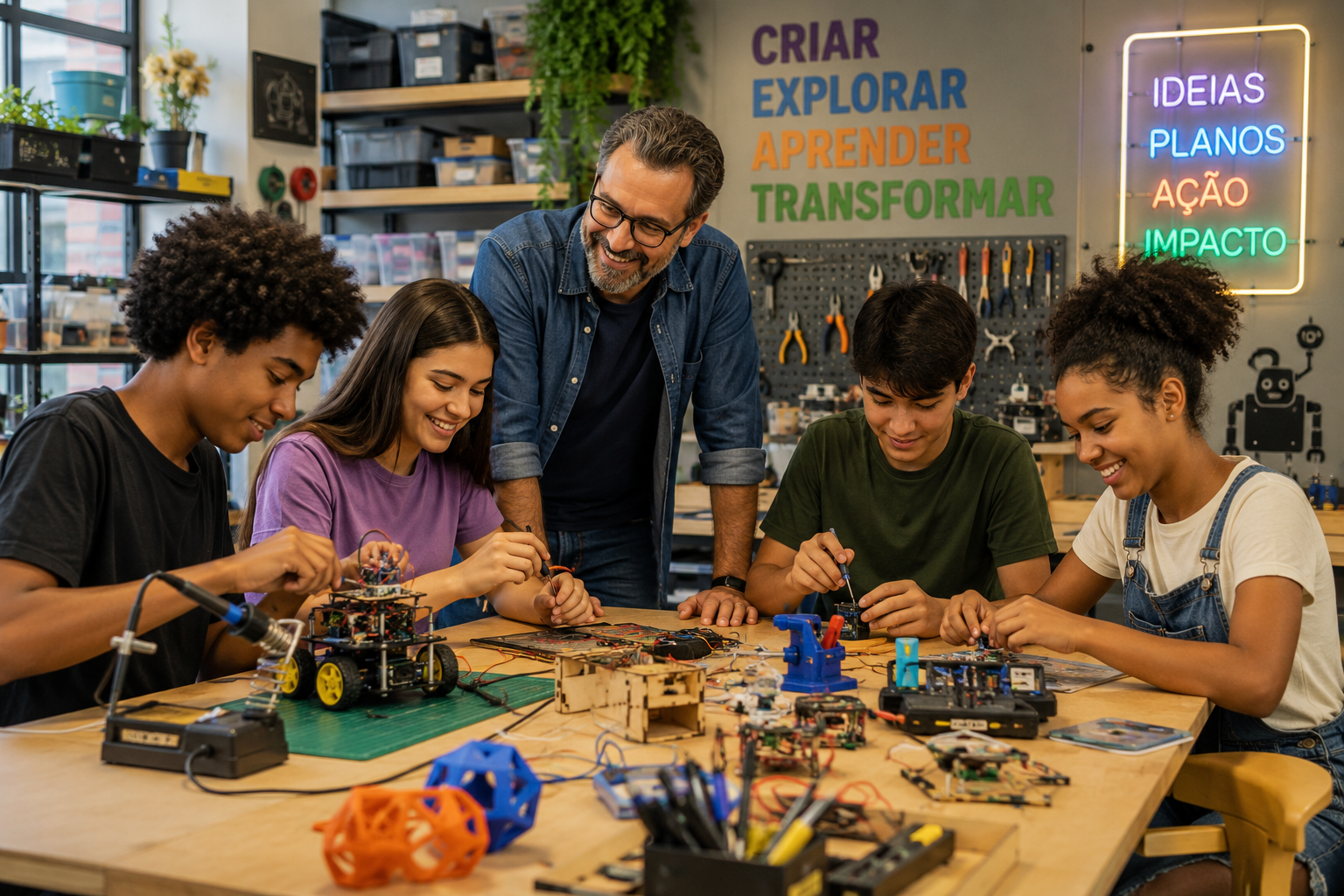 Cultura Maker: estamos ensinando nossos jovens a resolver problemas?